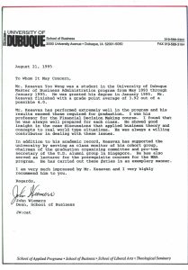 Outstanding Testimonials for our No. 1 Math Teacher, Raymond Kesavan 3 Ray Dubuque